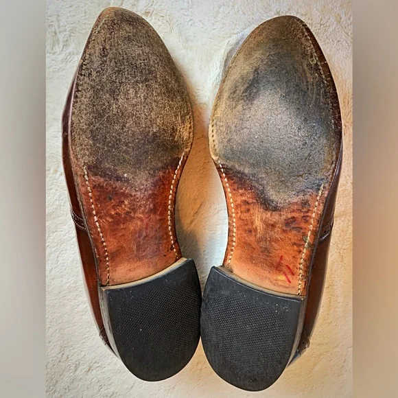 Johnston & Murphy Brown Leather Tassel Loafers - Picture 7 of 7